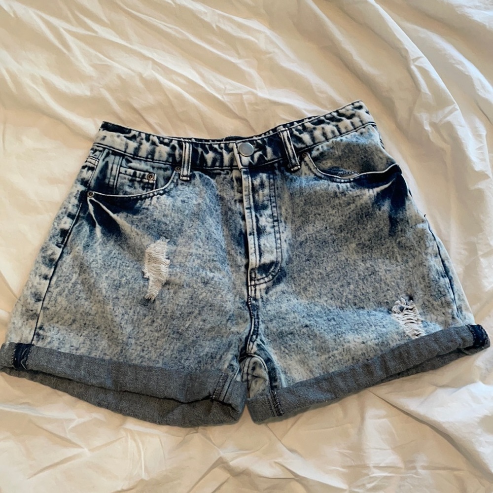 Retro Denim Shorts